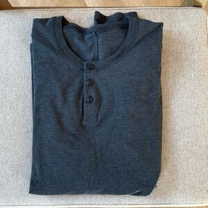 Lululemon 5 Year Basic Long Sleeve Henley Men’s Shirt